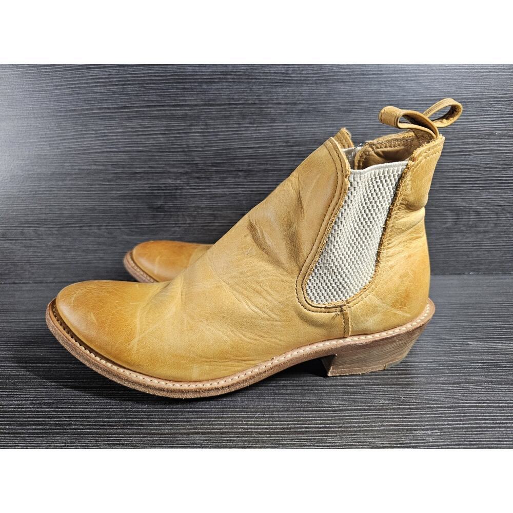 Walk Over Vintage Collection Womens Leather Chukka Boots Sz 8M Slip On USA - Picture 4 of 9